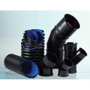 Ống g&acirc;n hai lớp HDPE Đạt H&ograve;a